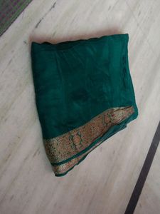Peacock Colour Saree