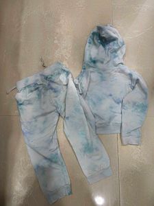 Tie-Dye Hoodie and Sweatpants Set