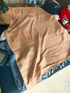 Dupatta peach color