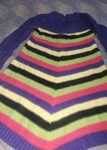 Striped Knit Dress kurti