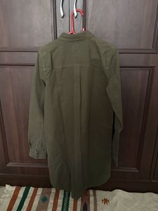 Vans Olive Shirt Dress