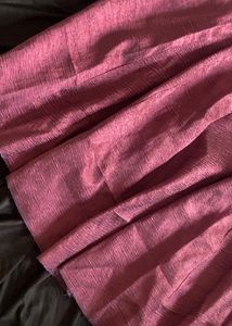 Long Purple Indian Skirt