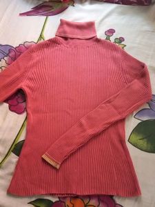 Blush Pink High Neck Skivi