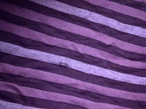 Purple Striped Kurta