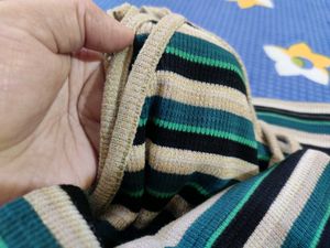 NEXT Striped Halter Midi Beachwear Dress