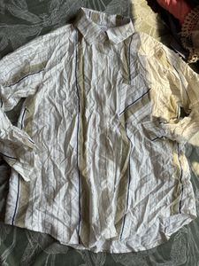 Classic Striped Long-Sleeve Shirt