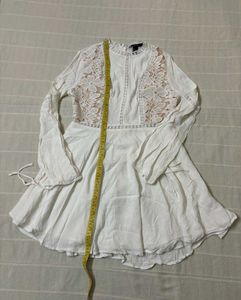 Forever 21 White Lace Dress