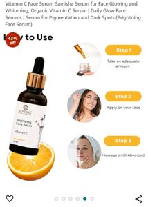 Samisha Brightening Face Serum Vitamin C