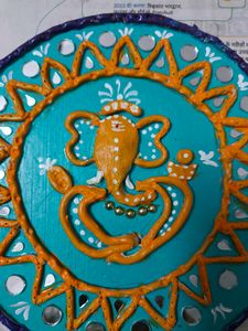 Ganesha Lippan Art