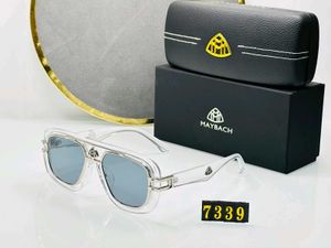 Maybach Leopard Print Sunglasses