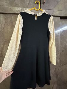 Elegant Black Lace Dress