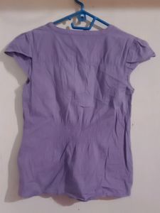 Lavender Sleeveless Top