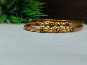 Elegant Gold Bangles