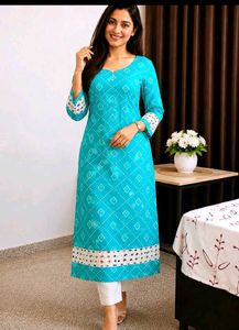 Stylish Blue Kurta