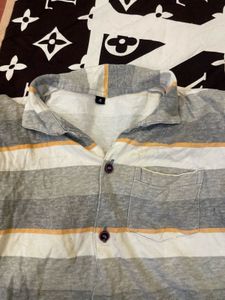 Striped Kids' Pajama Set