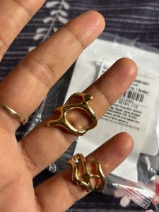 Unique Gold-Tone Ring