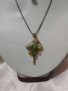 Double Layer Chain With 2 Pendant