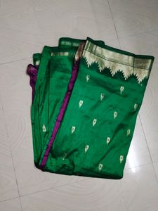 Good And Pink Pattu Saree