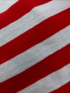 Chic Red &amp; White Striped Summer Dress