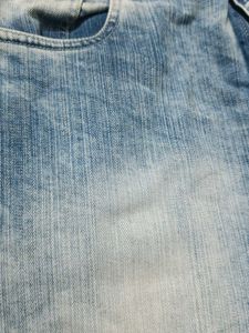 Light Wash Distressed Denim Jeans for men