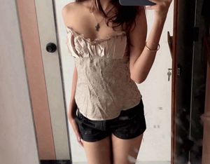 Elegant Lace Corset Top