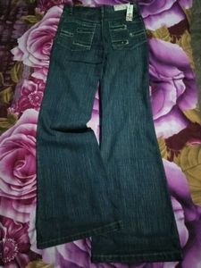 RARE VINTAGE COWBOY DISTRESSED BELL BOTTOM JEANS