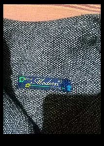 Stylish Grey Women's Coat