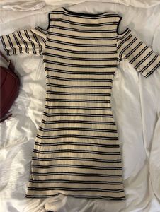 Mango Striped Bodycon Dress