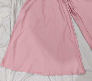 Flowy Pink Palazzo Pants