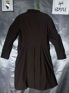 Elegant Brown Women's Coat