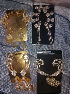 ELEGANT EARRINGS COMBO OF 2