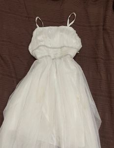 Elegant White Party Dress