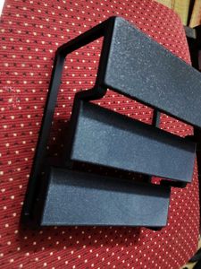 Black Multi-Tiered Display Shelf