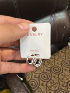 Chic Silver Hoop Earrings