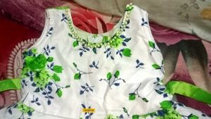 Green Frock With Jacket
