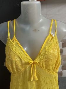 Lace Trim Nightgown