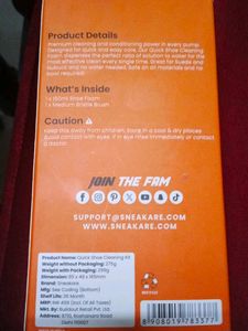 Quick Shoe Cleaning Kit new with tag