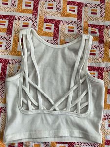 Backless tank top