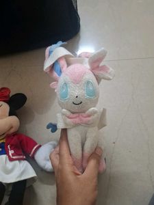 Disney Minnie Mouse Plush and Slyveon
