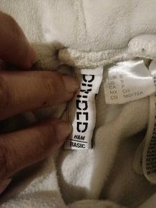 Comfy White Velour Lounge Shorts