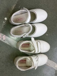 White Kids Shoes combo