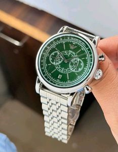 Armani Exchange Green Dial WatchClassic Chronograp
