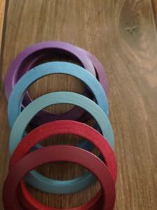 Colorful Combo Set Wooden Bangles
