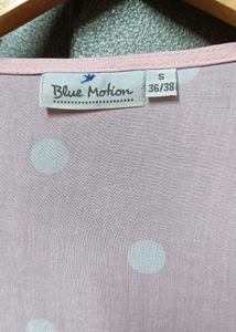 Light Pink Polka Dot Top