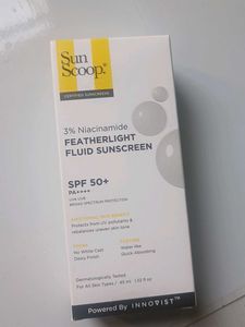 Sun Scoop Featherlight Fluid Sunscreen SPF 50+