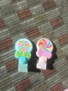Cute Hair Clips and Necklace Set