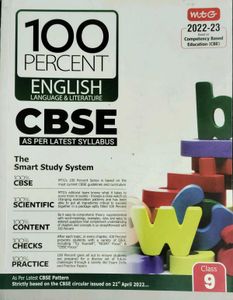 MTG 100% English Language &amp; Literature Class 9