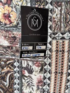 Patterned Patchwork Leggings