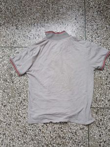 Men's Grey Polo T-Shirt