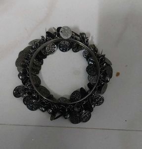Boho Coin Bangle Bracelet